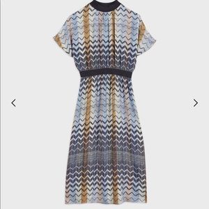 Ted Baker Geo Print dress Ted Size 4